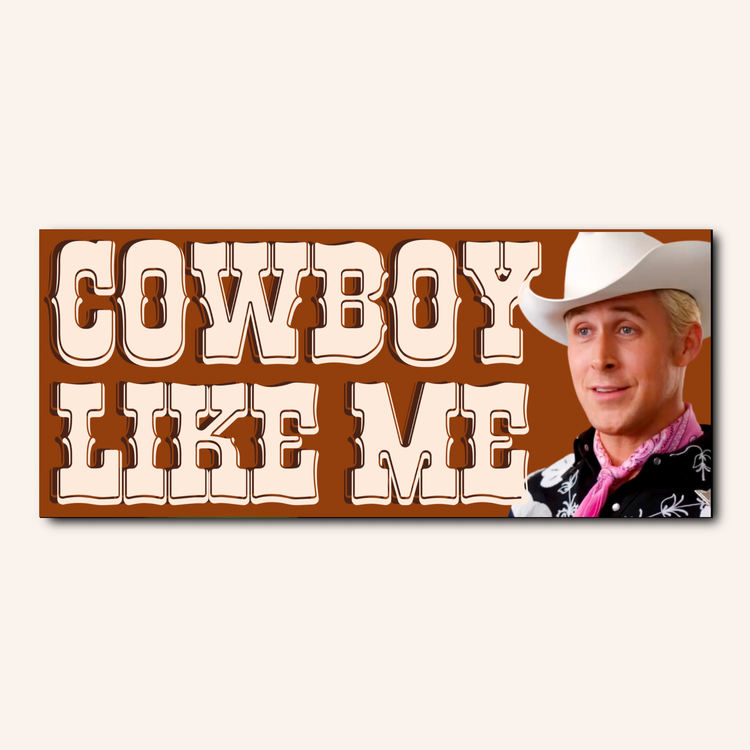Cowboy Kenny Bumper Sticker!