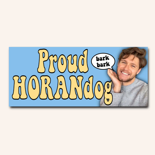 Proud HORANdog Bumper Sticker