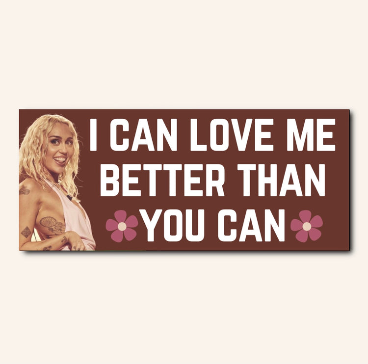 Love me Bumper Sticker